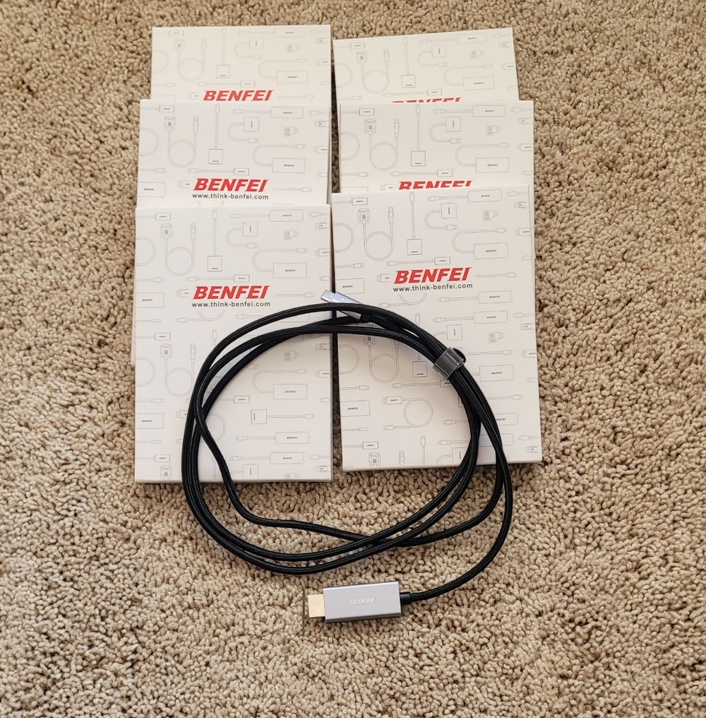 Black HDMI Adapter Cable